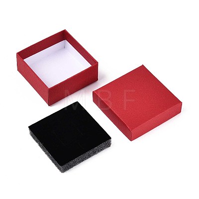 Square Cardboard Necklace Box CBOX-Q038-02-01E-1
