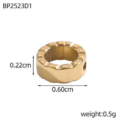 304 Stainless Steel Charms STAS-OY019-66G-1