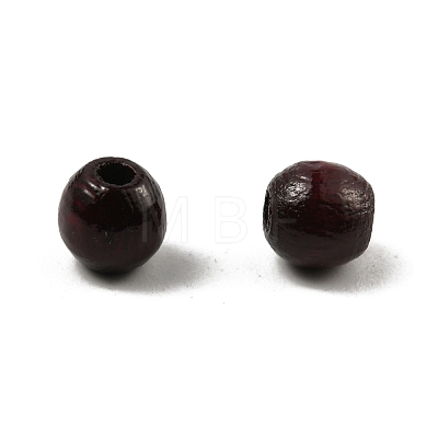 Dyed Natural Wood Beads WOOD-SZC0001-05-1