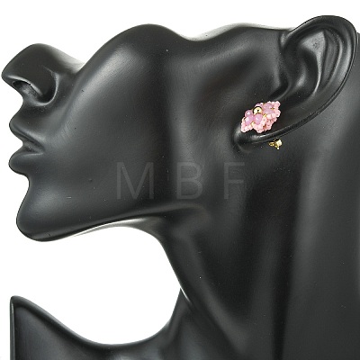 Natural Malaysia Jade Stud Earrings EJEW-MZ00742-01-1