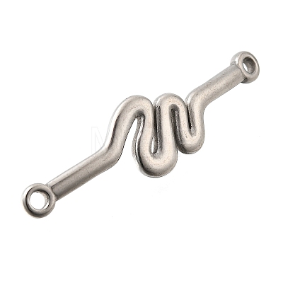 304 Stainless Steel Connector Charms STAS-Q362-07A-P-1
