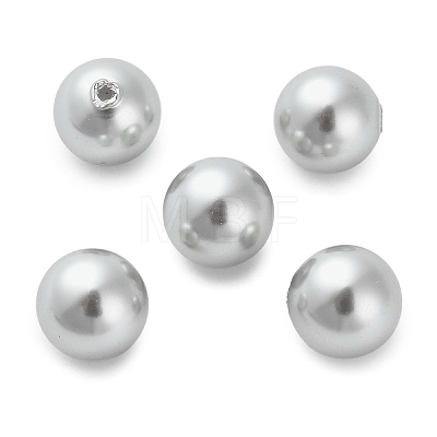 Baking Painted Pearlized Glass Pearl Round Beads HY-Q001-02A-04-1