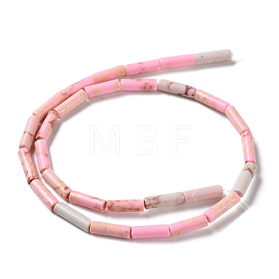 Synthetic Imperial Jasper Dyed Beads Strands X-G-D077-B01-06-1