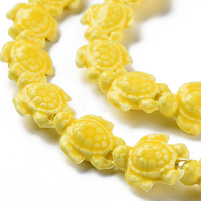 Handmade Porcelain Ceramic Beads Strands PORC-Q265-007B-1