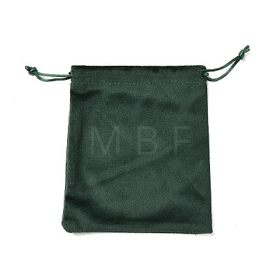 Velvet Jewelry Drawstring Storage Pouches ABAG-P013-02D-05-1