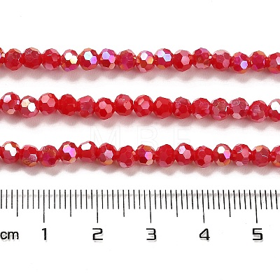 Opaque Glass Beads Stands EGLA-A035-P4mm-B16-1