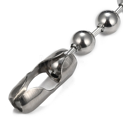 304 Stainless Steel Ball Chain Bracelets X-BJEW-G618-03P-1