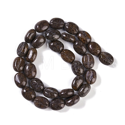 Natural Red Snowflake Obsidian Beads Strands G-K362-D01-01-1