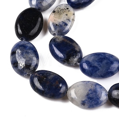 Natural Sodalite Beads Strands G-M206-39-1