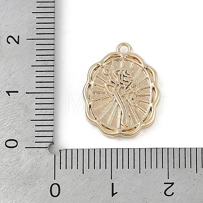 Brass Pendants KK-Z075-11G-1