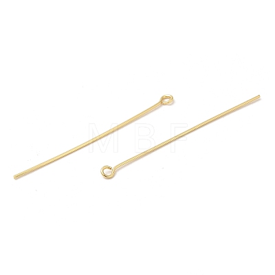 Brass Eye Pins KK-Q780-02G-1