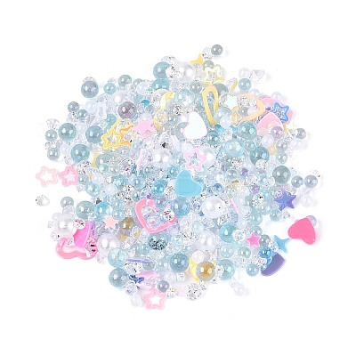 Plastic & Resin & Glass Shining Nail Art Glitter MRMJ-T080-13E-1