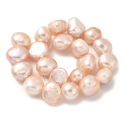 Natural Cultured Freshwater Pearl Beads Strands PEAR-A006-10F-1