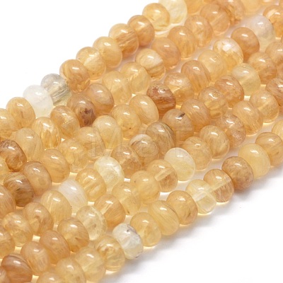 Watermelon Stone Glass Beads Strands G-E507-10A-8mm-1