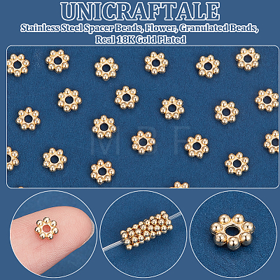 100Pcs 304 Stainless Steel Spacer Beads STAS-UN0057-94-1
