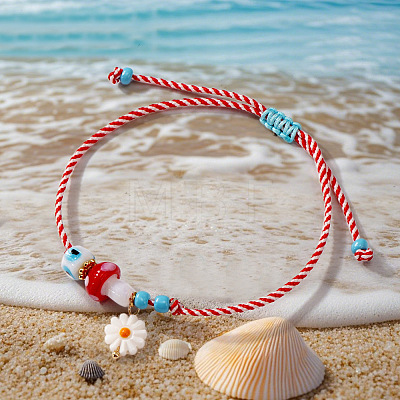 Glass Braided Bracelets RH2807-1