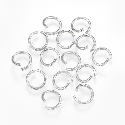 Tarnish Resistant 304 Stainless Steel Open Jump Rings LS-A-STAS-F110-02P-1