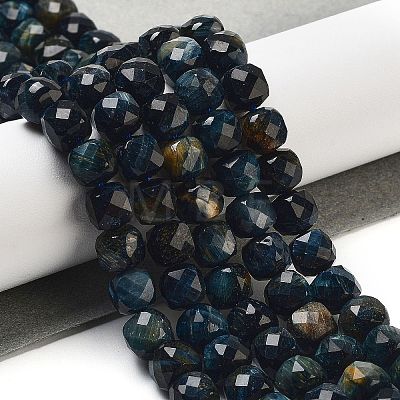 Natural Tiger Eye Dyed Beads Strands G-H028-A01-03-1