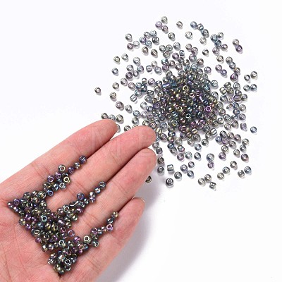 6/0 Round Glass Seed Beads SEED-US0003-4mm-172-1