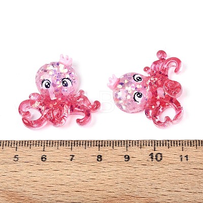 Transparent Resin Decoden Cabochons CRES-N018-056-1