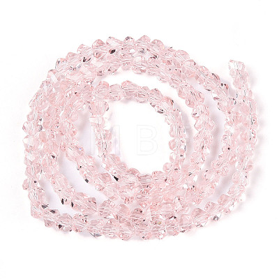 Transparent Glass Beads Strands GLAA-N018-4mm-08-1