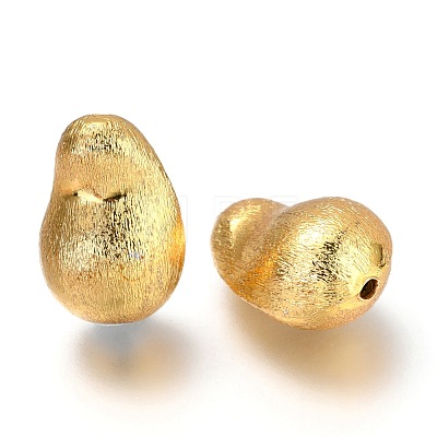 Brass Beads KK-Z012-01G-1
