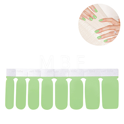 Solid Color Full Cover Best Nail Stickers MRMJ-T039-01J-1