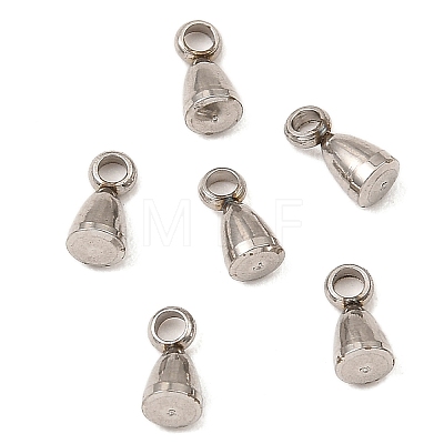 201 Stainless Steel Tail Chain Drop Charms STAS-D061-04D-P-1