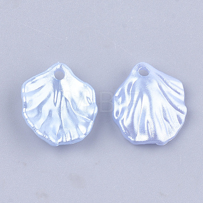 Acrylic Imitation Pearl Pendants OACR-T016-01E-1