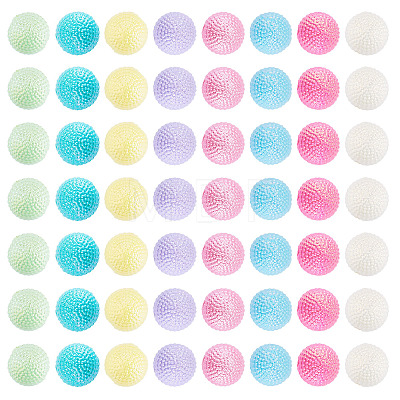 200Pcs Opaque ABS Plastic Beads MACR-TA0002-85-1