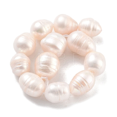 Natural Cultured Freshwater Pearl Beads Strands PEAR-P062-11B-1