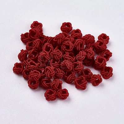 Polyester Weave Beads WOVE-K001-A03-1