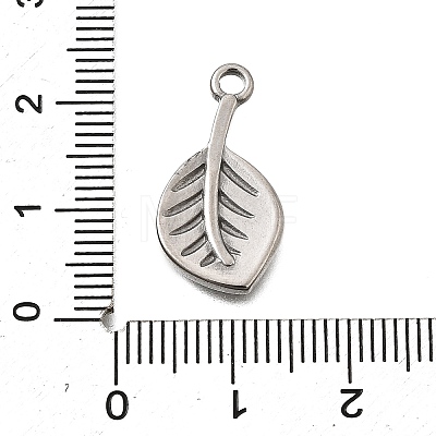 304 Stainless Steel Pendants STAS-Q362-08A-P-1