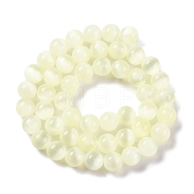 Natural Selenite Beads Strands G-C142-01A-05-1