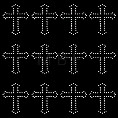 Glass Hotfix Crystal Rhinestone DIY-WH0349-327A-1