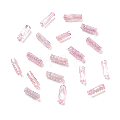 10G Ceylon Glass Twist Bugle Beads X-SEED-L012-01E-1