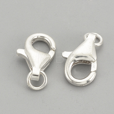 925 Sterling Silver Lobster Claw Clasps STER-S002-59-1