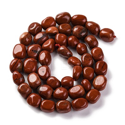 Natural Red Jasper Beads Strands G-G146-A04-01-1