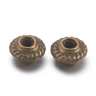 Tibetan Style Spacer Beads MLF0149Y-NF-1