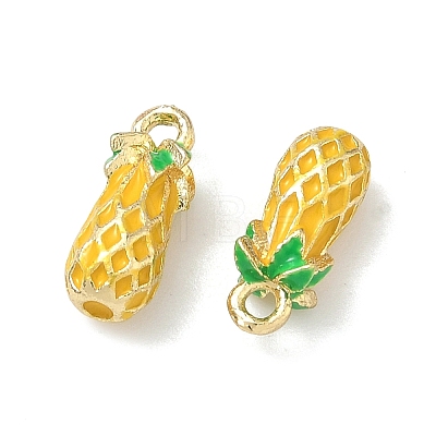 Alloy Enamel Pendants FIND-G108-03B-G-1
