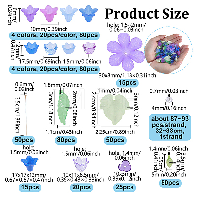 DIY Flower Leaf Finding Kits DIY-NB0015-54-1