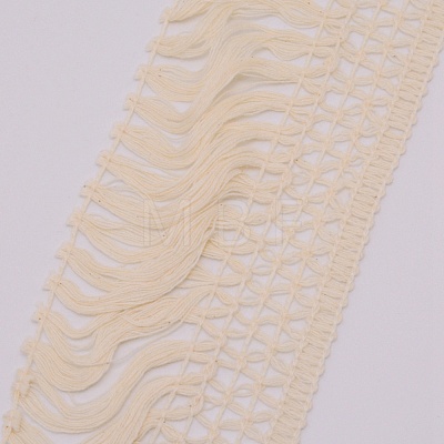 Cotton Lace Ribbon Edge Trimmings OCOR-WH0060-01A-03-1