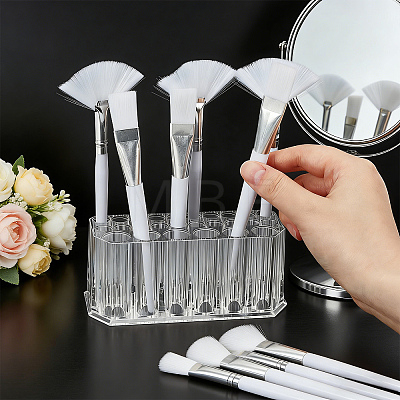 4Pcs 26 Holes Acrylic Nail Art Tool Pen Holder ODIS-WA0001-28-1