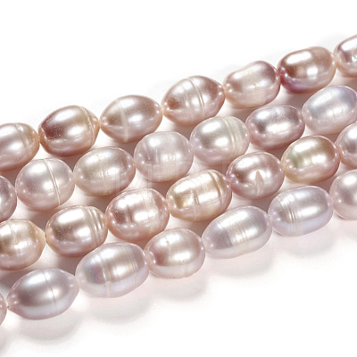 Natural Cultured Freshwater Pearl Beads Strands PEAR-R064-16-1