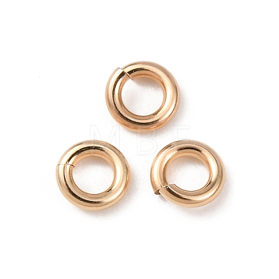 1/20 14K Gold Filled Open Jump Rings KK-G164-04G-02-1