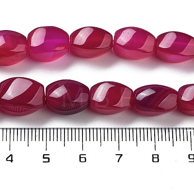 Natural Agate Beads Strands G-G172-01E-1