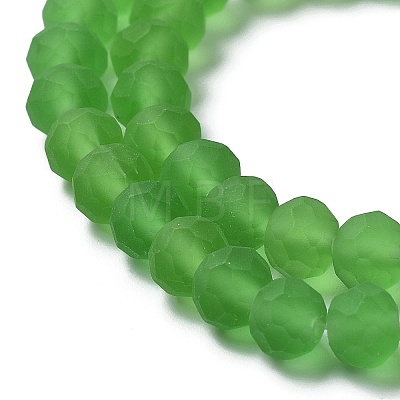 Transparent Glass Beads Strands X-EGLA-A034-T10mm-MD11-1