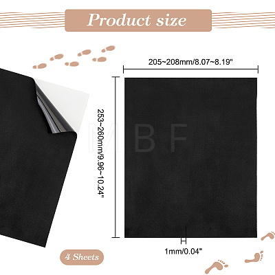 Self-adhesive Suede Fabric DIY-WH0308-413B-1