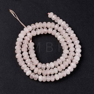 Natural Rose Quartz Beads Strands G-F362-05-4x6mm-1