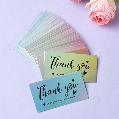 Laser Thank You Card DIY-FS0007-20A-1